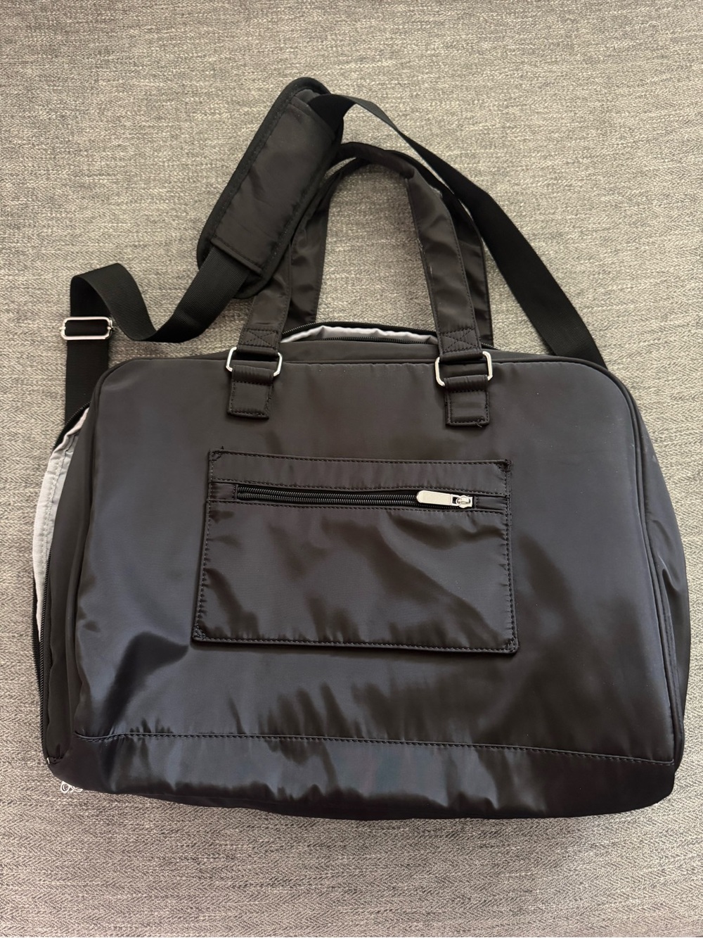 Bagsmart Black Weekender Travel Bag - Picture 2 of 7